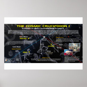 Póster Puerta de plata - Crucifixión cósmico 1