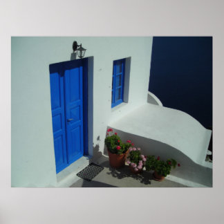 Póster Puerta de Santorini