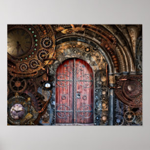 Póster Puerta de tiempo