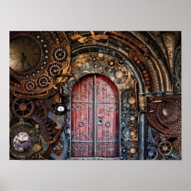 Póster Puerta de tiempo (Frente)