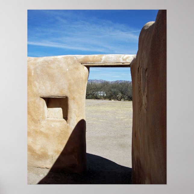 Póster Puerta de Tumacacori (Frente)