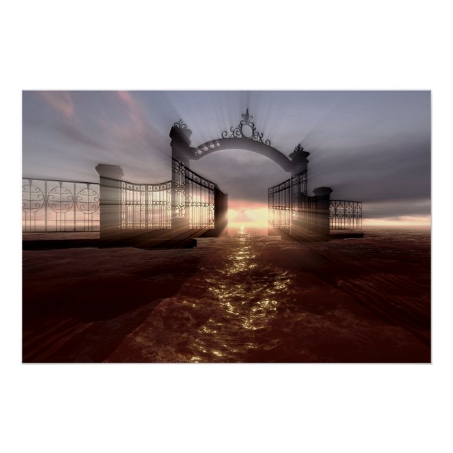 Póster Puerta del cielo (Anverso)