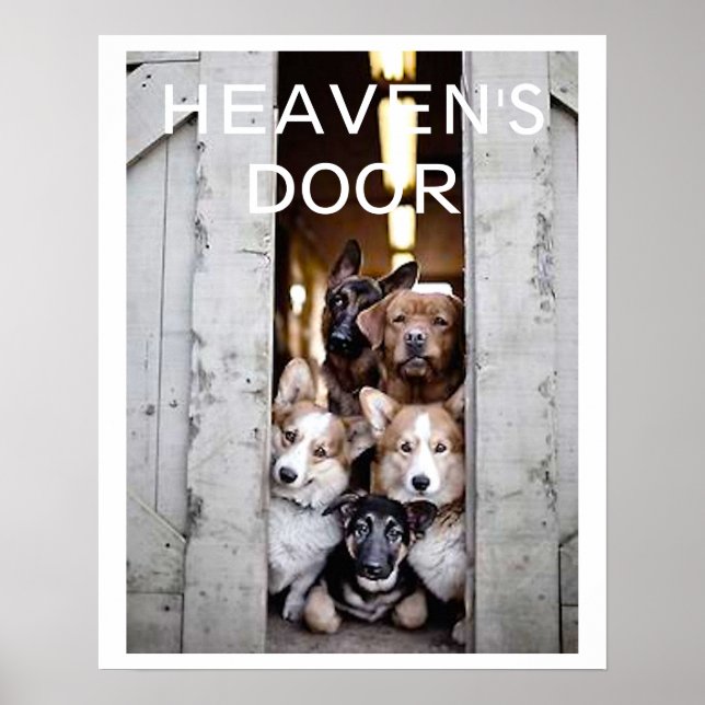 PÓSTER PUERTA DEL CIELO - POSTER 18 X 24" (Frente)