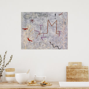 Póster Puerta del Jardín K Paul Klee