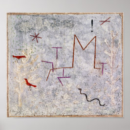 Póster Puerta del jardín K | Paul Klee |