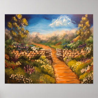 Póster Puerta del Jardín por poster Celestine