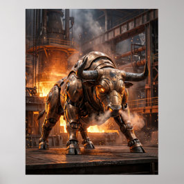Póster Puerta del Toro de Bronce