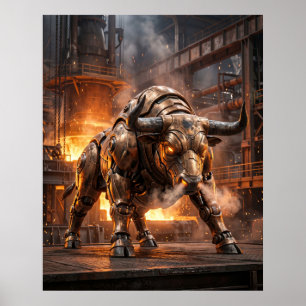 Póster Puerta del Toro de Bronce