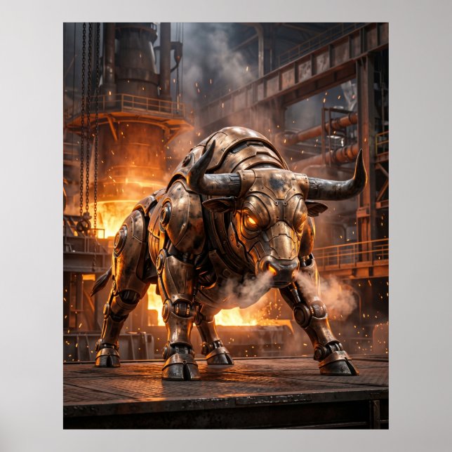 Póster Puerta del Toro de Bronce (Frente)