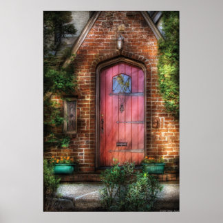 Póster Puerta - Dulce como pan de jengibre