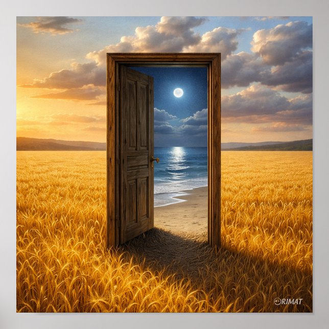 Póster Puerta en el Trigo (Frente)
