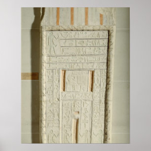 Póster Puerta falsa de Sheshi, c.2300-2200 A.C. (cal