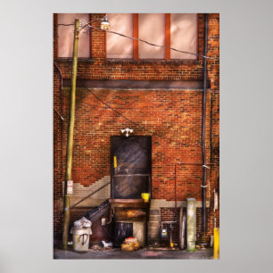 Póster Puerta - La puerta trasera