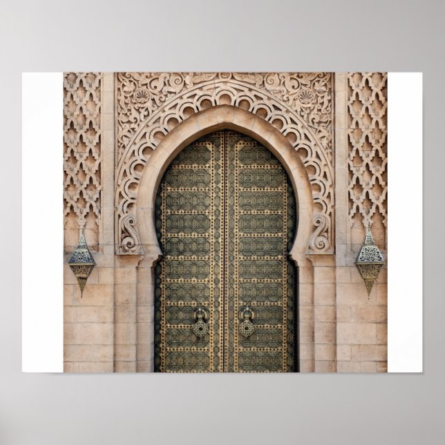 Póster Puerta marroquí (Frente)