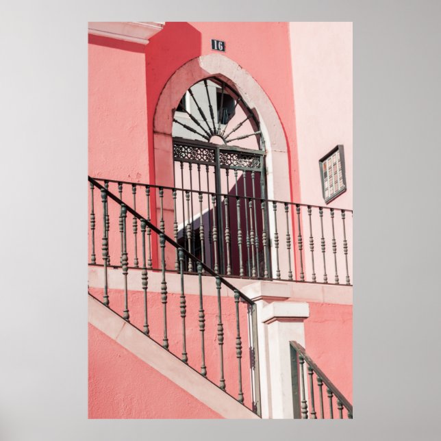 PÓSTER PUERTA METALIZADO NEGRA (Frente)