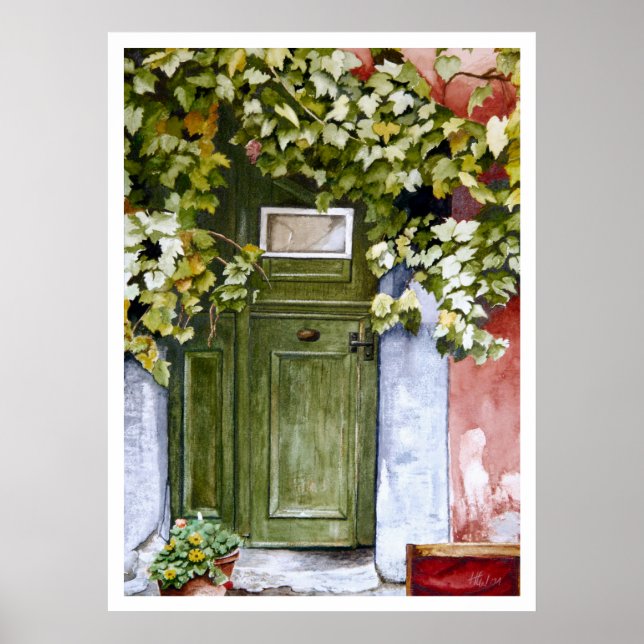 Póster Puerta oculta (Frente)