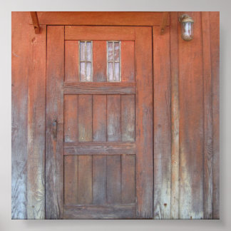 Póster Puerta roja