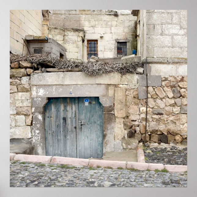 Póster Puerta Rústica Nº 4 (Frente)