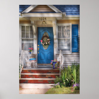 Póster Puerta - Un Poco de Azul