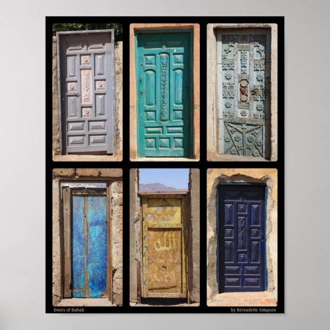 Póster Puertas de Dahab (Frente)