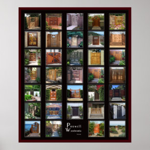 Póster Puertas de jardín #2