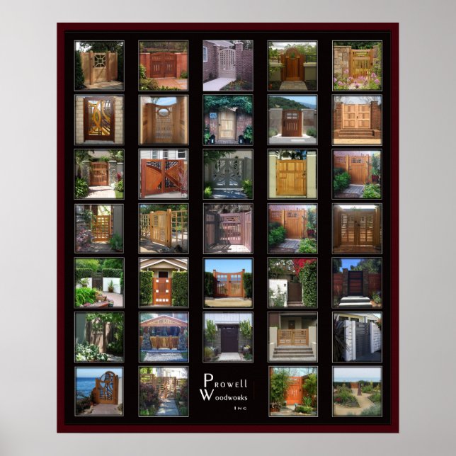 Póster Puertas de los jardines #2 (Frente)