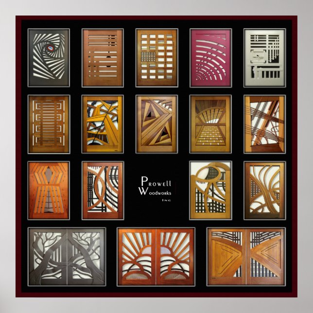 Póster Puertas de los jardines #200 (Frente)