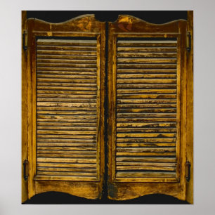 Póster Puertas del salón para su cubículo