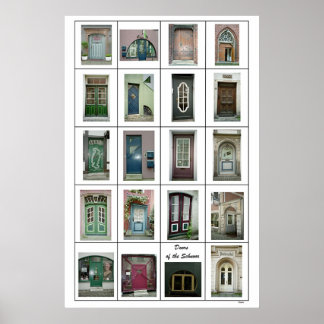 Póster Puertas del Schnoor