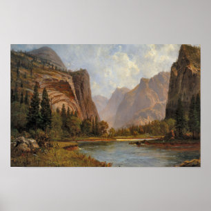 Póster Puertas del Yosemite por Albert Bierstadt Imprimir