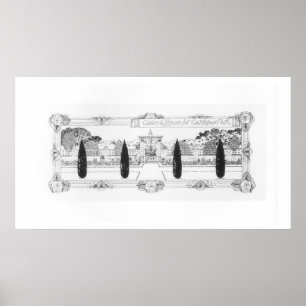 Póster Puertas y cercas para el jardín y el parque, 'de