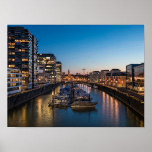 Póster Puerto de Alemania en Colonia