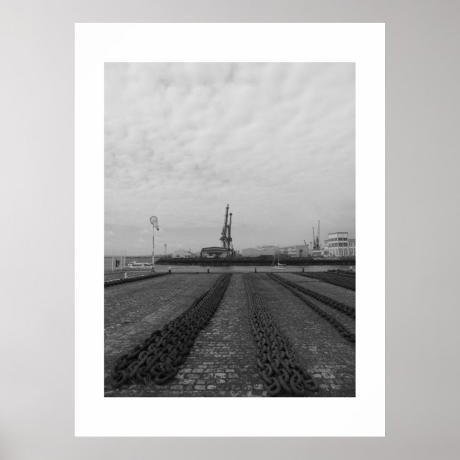 Póster puerto de Brest (Frente)