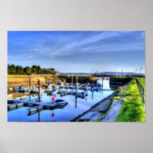 Póster Puerto de Burry Este