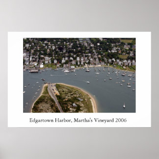 Póster Puerto de Edgartown 2006