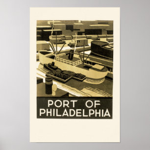Póster Puerto de Filadelfia