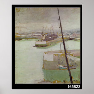 Póster Puerto de Honfleur, 1919
