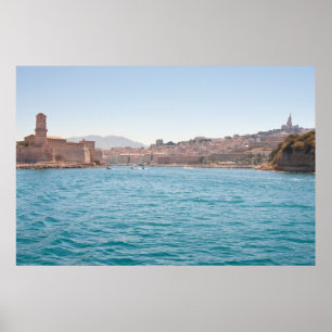 Póster Puerto de Marsella