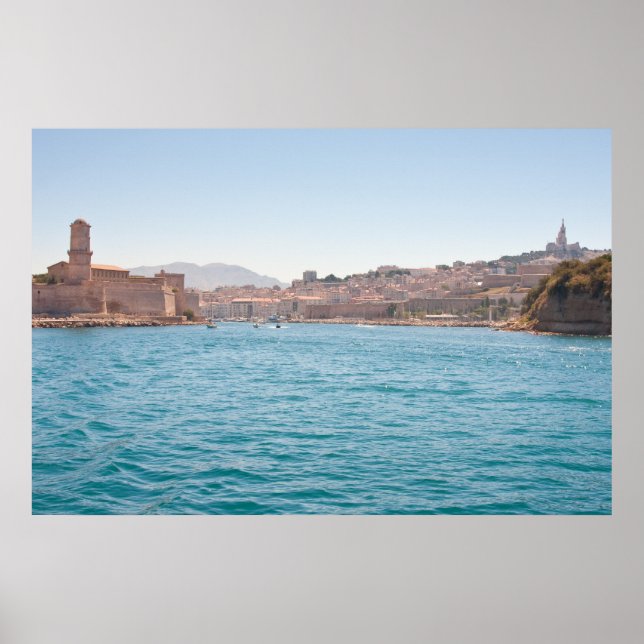 Póster Puerto de Marsella (Frente)
