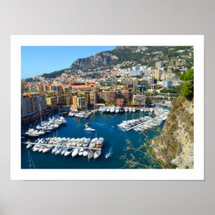 Póster Puerto de Mónaco