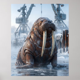 Póster Puerto de Morsa Soldada
