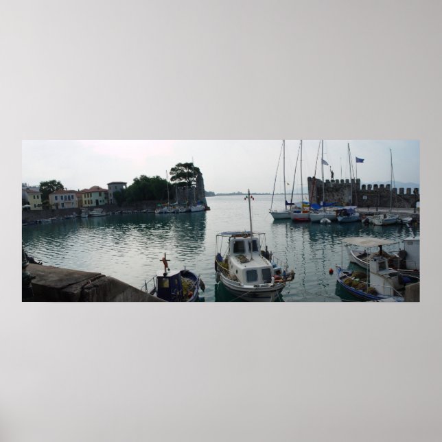 Póster Puerto de Nafpaktos (Frente)