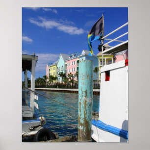 Póster Puerto de Nassau