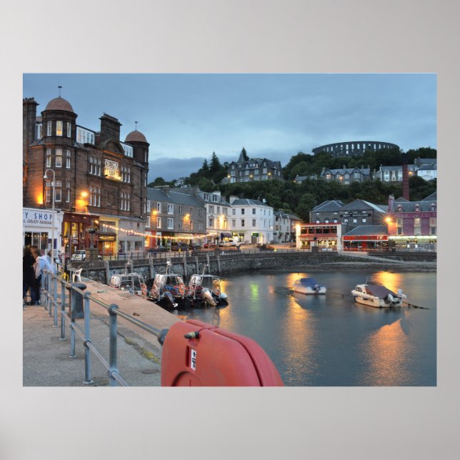 Póster Puerto de Oban (Frente)