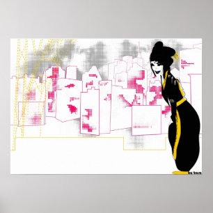 Póster Puerto de Queensboro