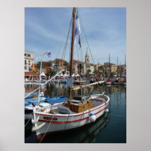 Póster puerto de Sanary