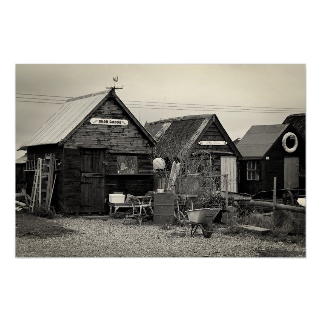 Póster Puerto de Southwold (Anverso)
