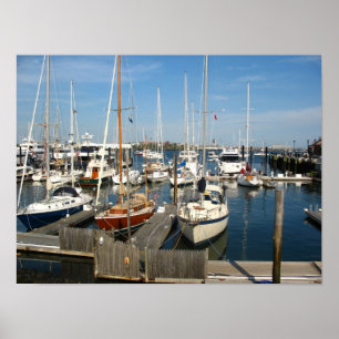 Póster Puerto deportivo