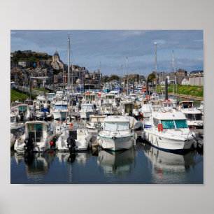 Póster Puerto Deportivo de Le Tréport, Francia