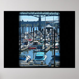 Póster Puerto Deportivo de Portland